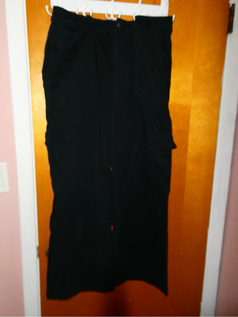 wild fable Black Cargo Pants with Side Pockets